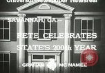 Image of 200th anniversary Savannah Georgia USA, 1933, second 9 stock footage video 65675063207