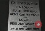 Image loyer du logement de l'Etat Commission New York United States USA, 1950, de la seconde 12 séquences d'archives historiques vidéo 65675063209