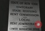 Image loyer du logement de l'Etat Commission New York United States USA, 1950, de la seconde 13 séquences d'archives historiques vidéo 65675063209