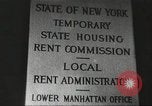 Image loyer du logement de l'Etat Commission New York United States USA, 1950, de la seconde 15 séquences d'archives historiques vidéo 65675063209