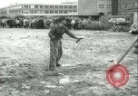Image of Berlin civilians along Berlin Wall Berlin Germany, 1962, second 7 stock footage video 65675063212
