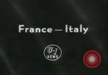Image of "Holing through" of tunnel in Mont Blanc Europe, 1962, second 1 stock footage video 65675063219