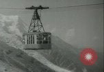 Image of "Holing through" of tunnel in Mont Blanc Europe, 1962, second 9 stock footage video 65675063219
