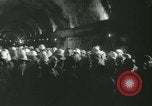 Image of "Holing through" of tunnel in Mont Blanc Europe, 1962, second 21 stock footage video 65675063219
