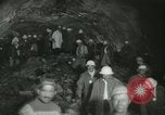 Image of "Holing through" of tunnel in Mont Blanc Europe, 1962, second 31 stock footage video 65675063219