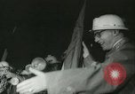 Image of "Holing through" of tunnel in Mont Blanc Europe, 1962, second 32 stock footage video 65675063219