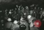 Image of "Holing through" of tunnel in Mont Blanc Europe, 1962, second 52 stock footage video 65675063219