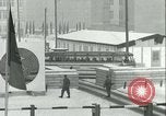 Image of Friedrichstrasse checkpoint of Berlin Wall Berlin Germany, 1961, second 40 stock footage video 65675063223