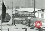Image of Friedrichstrasse checkpoint of Berlin Wall Berlin Germany, 1961, second 41 stock footage video 65675063223