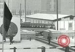 Image of Friedrichstrasse checkpoint of Berlin Wall Berlin Germany, 1961, second 43 stock footage video 65675063223