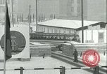 Image of Friedrichstrasse checkpoint of Berlin Wall Berlin Germany, 1961, second 47 stock footage video 65675063223