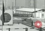 Image of Friedrichstrasse checkpoint of Berlin Wall Berlin Germany, 1961, second 48 stock footage video 65675063223