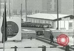 Image of Friedrichstrasse checkpoint of Berlin Wall Berlin Germany, 1961, second 50 stock footage video 65675063223