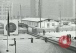 Image of Friedrichstrasse checkpoint of Berlin Wall Berlin Germany, 1961, second 55 stock footage video 65675063223