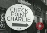 Image of Friedrichstrasse checkpoint Berlin Germany, 1961, second 6 stock footage video 65675063224