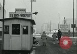 Image of Friedrichstrasse checkpoint Berlin Germany, 1961, second 43 stock footage video 65675063224