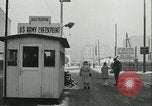 Image of Friedrichstrasse checkpoint Berlin Germany, 1961, second 44 stock footage video 65675063224