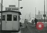 Image of Friedrichstrasse checkpoint Berlin Germany, 1961, second 46 stock footage video 65675063224
