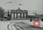 Image of Brandenburg Gate Berlin Germany, 1961, second 10 stock footage video 65675063225