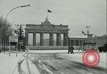Image of Brandenburg Gate Berlin Germany, 1961, second 11 stock footage video 65675063225