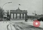 Image of Brandenburg Gate Berlin Germany, 1961, second 12 stock footage video 65675063225