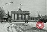 Image of Brandenburg Gate Berlin Germany, 1961, second 13 stock footage video 65675063225