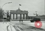 Image of Brandenburg Gate Berlin Germany, 1961, second 17 stock footage video 65675063225