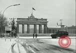 Image of Brandenburg Gate Berlin Germany, 1961, second 19 stock footage video 65675063225