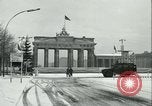 Image of Brandenburg Gate Berlin Germany, 1961, second 20 stock footage video 65675063225