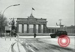 Image of Brandenburg Gate Berlin Germany, 1961, second 21 stock footage video 65675063225