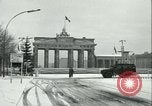 Image of Brandenburg Gate Berlin Germany, 1961, second 22 stock footage video 65675063225
