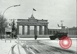 Image of Brandenburg Gate Berlin Germany, 1961, second 23 stock footage video 65675063225