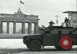 Image of Brandenburg Gate Berlin Germany, 1961, second 32 stock footage video 65675063225