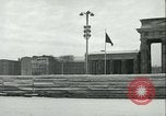 Image of Brandenburg Gate Berlin Germany, 1961, second 50 stock footage video 65675063225