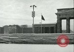 Image of Brandenburg Gate Berlin Germany, 1961, second 51 stock footage video 65675063225