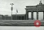 Image of Brandenburg Gate Berlin Germany, 1961, second 53 stock footage video 65675063225