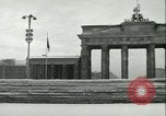 Image of Brandenburg Gate Berlin Germany, 1961, second 54 stock footage video 65675063225