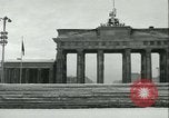 Image of Brandenburg Gate Berlin Germany, 1961, second 56 stock footage video 65675063225