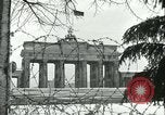 Image of Brandenburg Gate Berlin Germany, 1961, second 7 stock footage video 65675063226