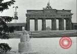 Image of Brandenburg Gate Berlin Germany, 1961, second 19 stock footage video 65675063226