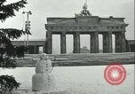 Image of Brandenburg Gate Berlin Germany, 1961, second 21 stock footage video 65675063226