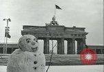 Image of Brandenburg Gate Berlin Germany, 1961, second 37 stock footage video 65675063226