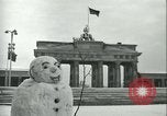 Image of Brandenburg Gate Berlin Germany, 1961, second 39 stock footage video 65675063226