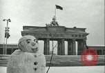 Image of Brandenburg Gate Berlin Germany, 1961, second 40 stock footage video 65675063226