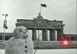 Image of Brandenburg Gate Berlin Germany, 1961, second 42 stock footage video 65675063226