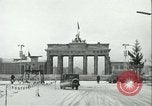 Image of Brandenburg Gate Berlin Germany, 1961, second 47 stock footage video 65675063226