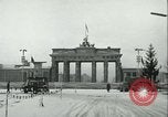 Image of Brandenburg Gate Berlin Germany, 1961, second 51 stock footage video 65675063226