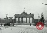 Image of Brandenburg Gate Berlin Germany, 1961, second 52 stock footage video 65675063226