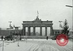 Image of Brandenburg Gate Berlin Germany, 1961, second 53 stock footage video 65675063226