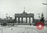 Image of Brandenburg Gate Berlin Germany, 1961, second 54 stock footage video 65675063226